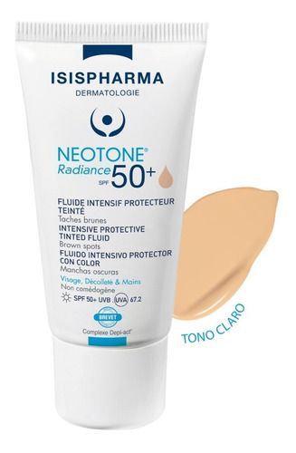Isispharma Neotone Radiance 50+ Protector Solar Color Claro-0