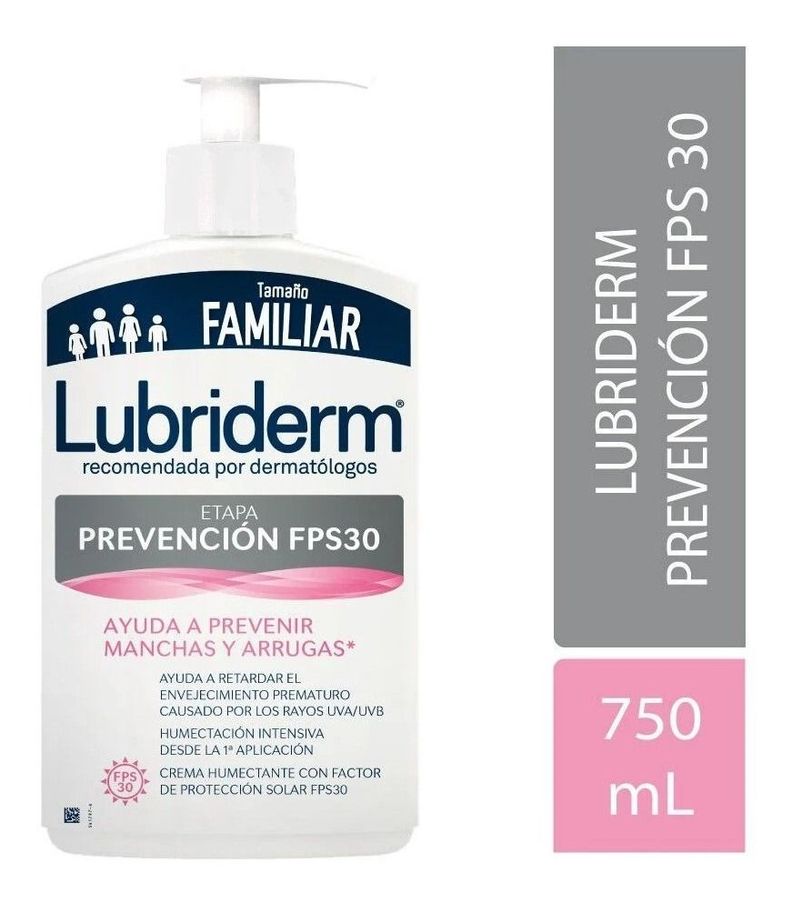 Lubriderm Crema Corporal Prevencion Fps30 750ml-0