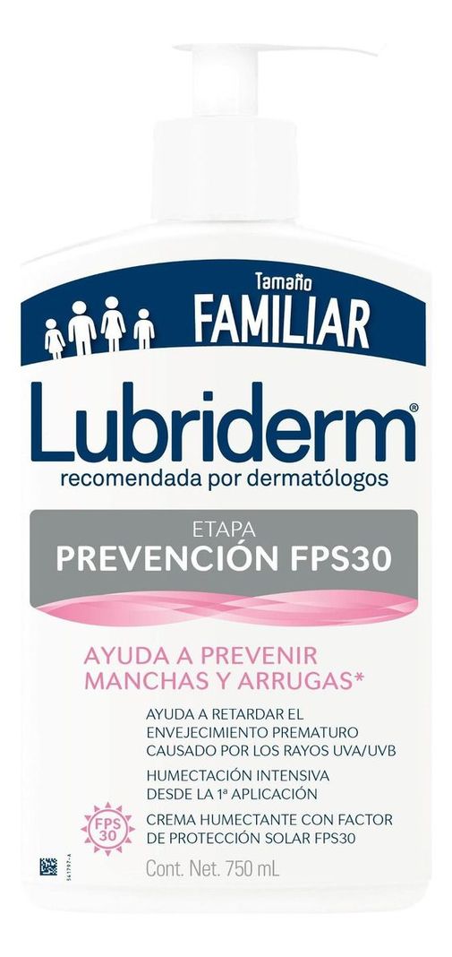 Lubriderm Crema Corporal Prevencion Fps30 750ml-1