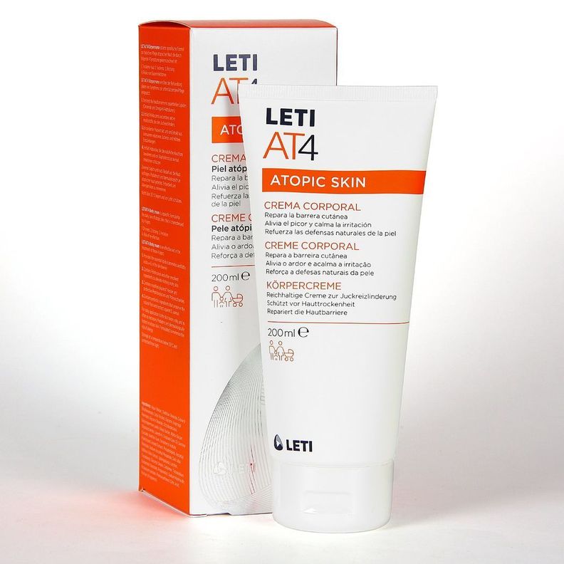 Leti At4 Atopic Skin Crema Corporal 200ml-1