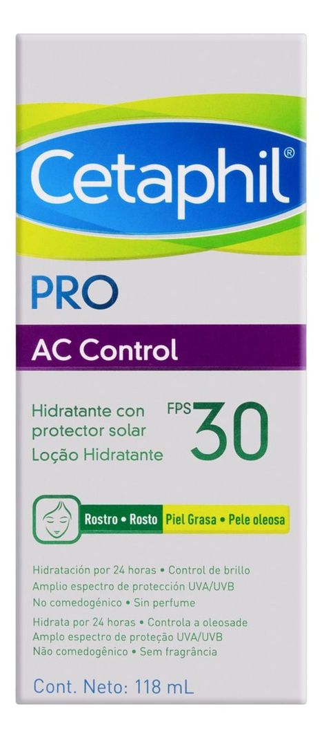 Loción Hidratante Cetaphil Pro Ac Control Spf 30 Sf 118 Gr-0