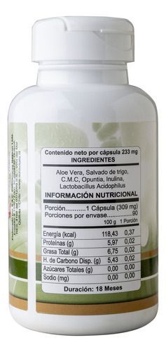 Fibra Pro Cápsulas 233 Mg X 90 Auravitalis-1