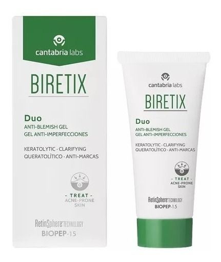 Biretix Dúo Gel 30ml Acne Facial Anti Puntos, Anti- Marcas-0