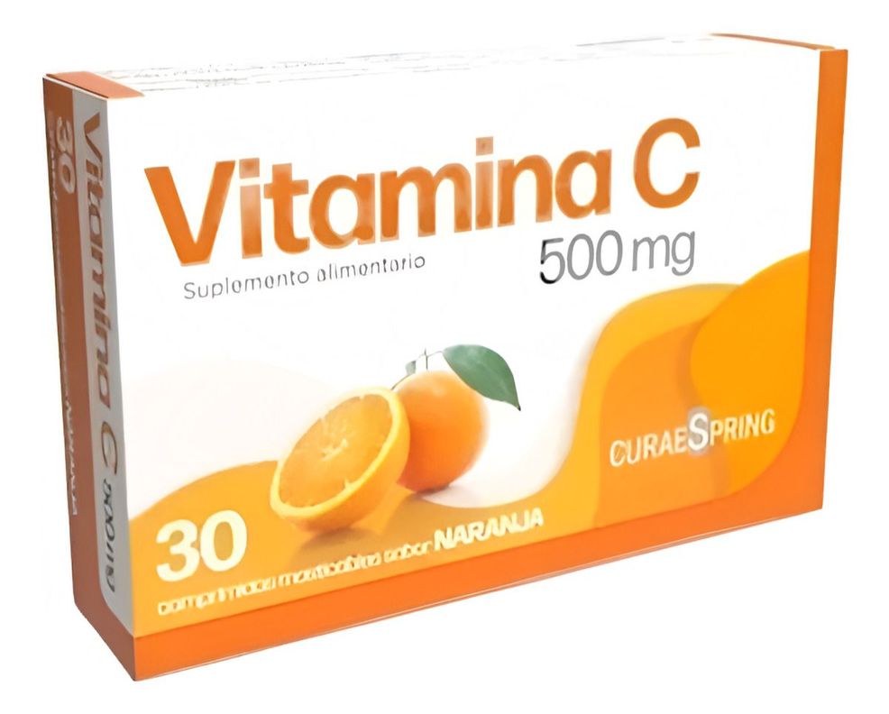 Vitamina C 500mg X 30 Comprimidos Masticables-1