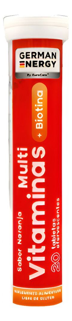 Multivitaminas + Biotina German Energy X20tab-0