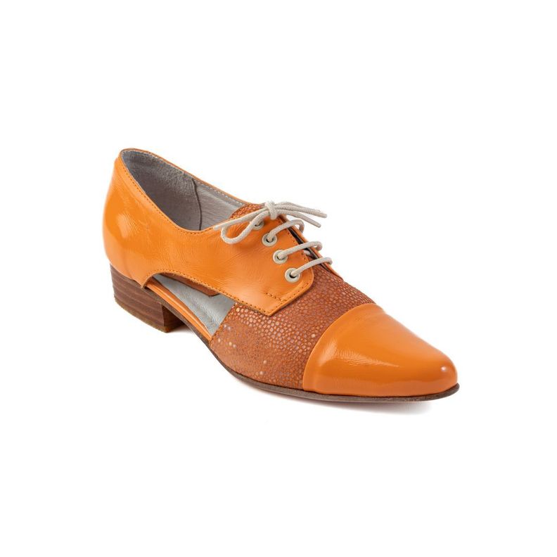 Zapato Oxford Vaniuska Mandarina-1