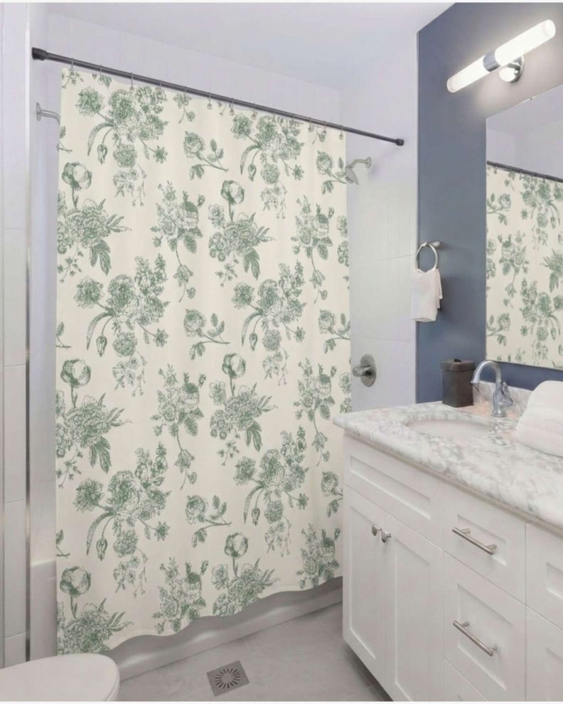 Pack de Cortina De Baño Con Forro Impermeable Surtido.