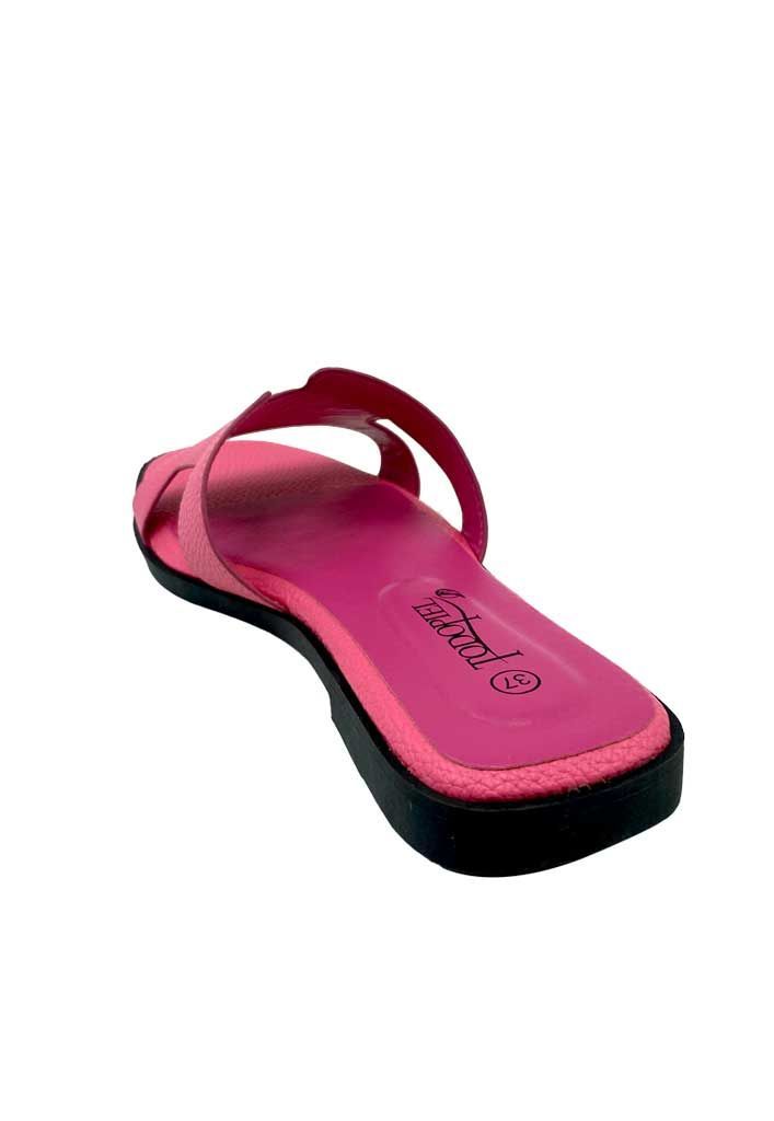 Sandalia Ecocuero ZB014 Fucsia-5
