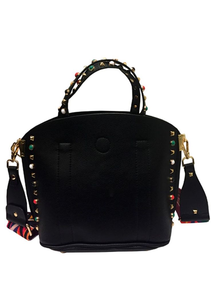 Cartera Cuero Ecológico CRM32 Negro-0