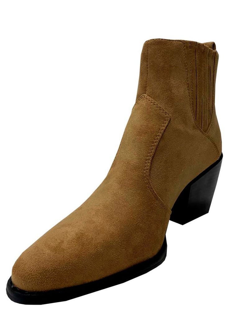 Botin Gamuza Ecológica ZAZ55 Camel-3