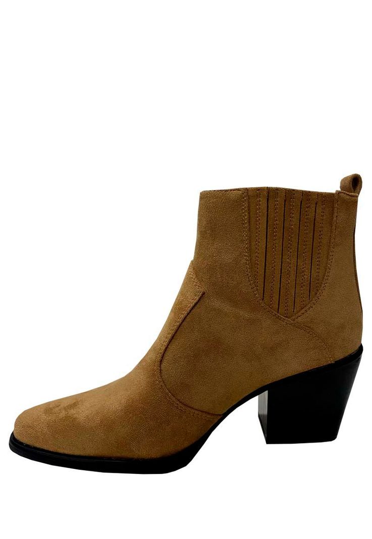 Botin Gamuza Ecológica ZAZ55 Camel-4