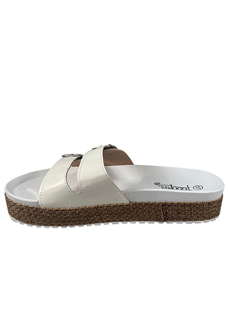 Sandalia Ecocuero ZAU77 Blanco Charol-4