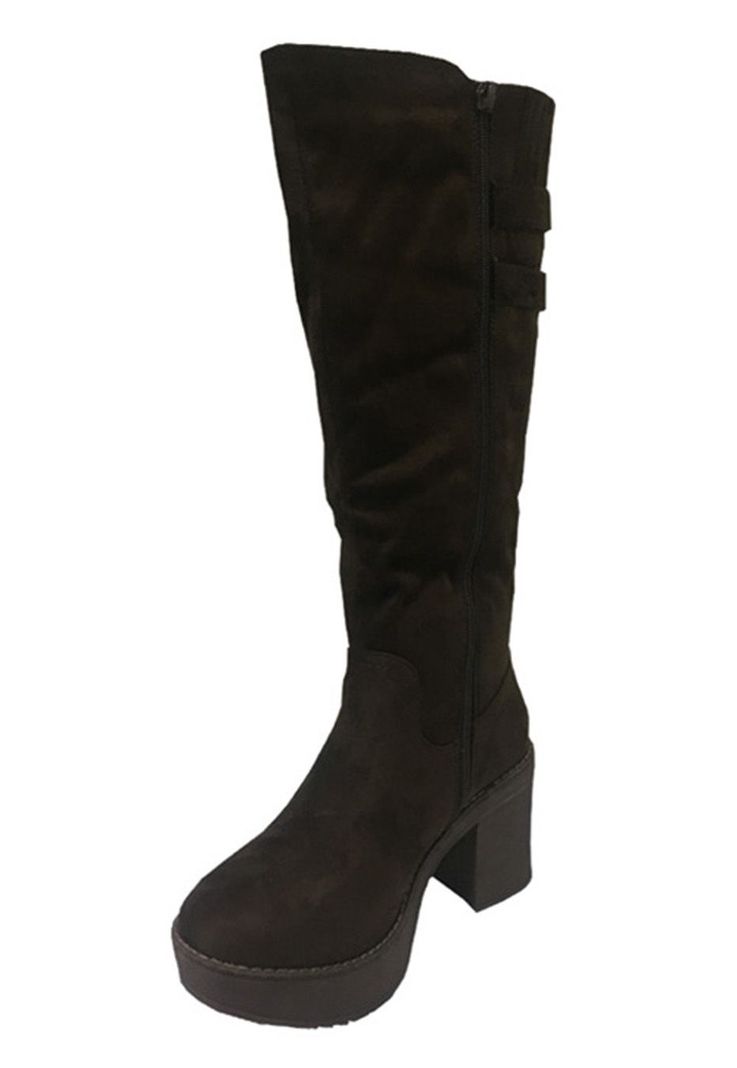 Bota Gamuza Ecológica   ZAV26 Café-3