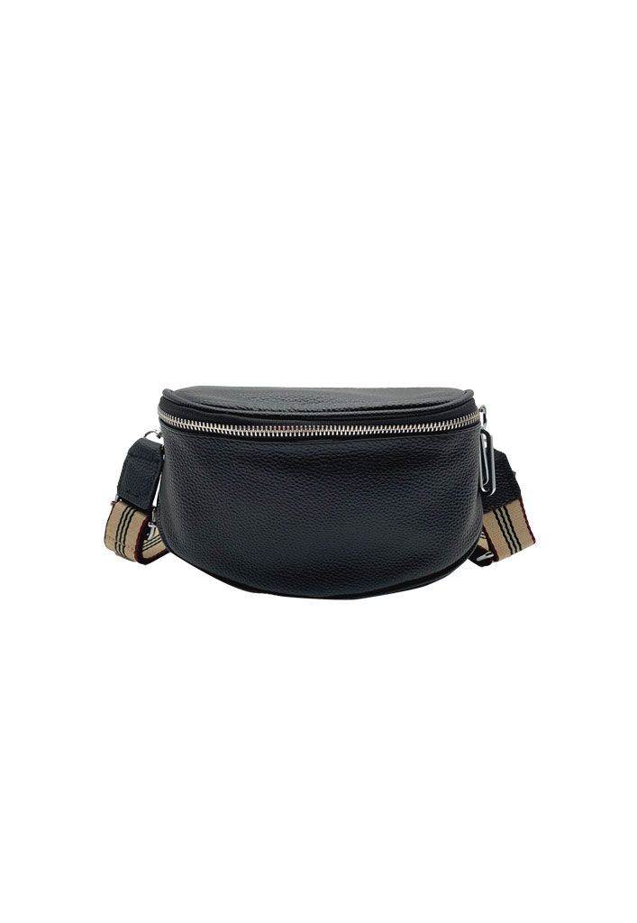 Bandolera Ecocuero Negro CRU87-0