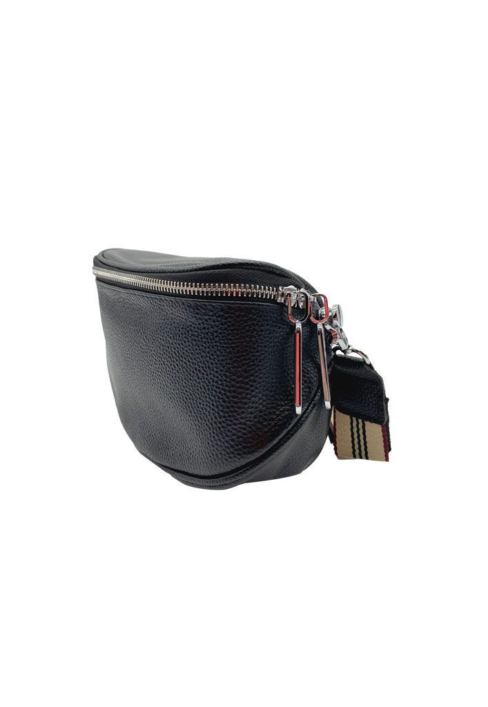 Bandolera Ecocuero Negro CRU87-4