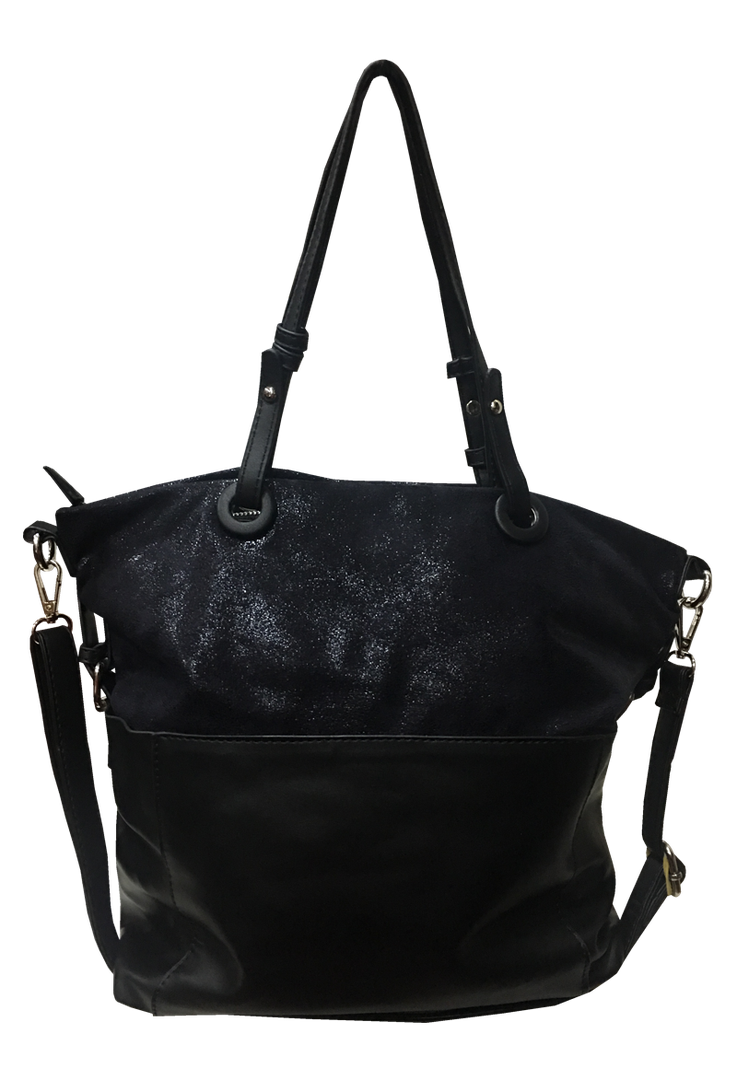 Cartera Cuero Ecológico CRR48 Negro-1