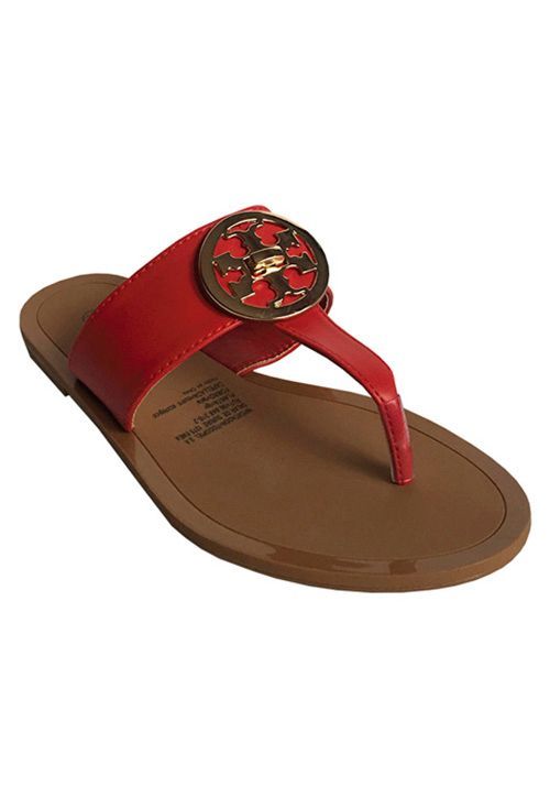 Sandalia Ecocuero ZAY36 Rojo-1