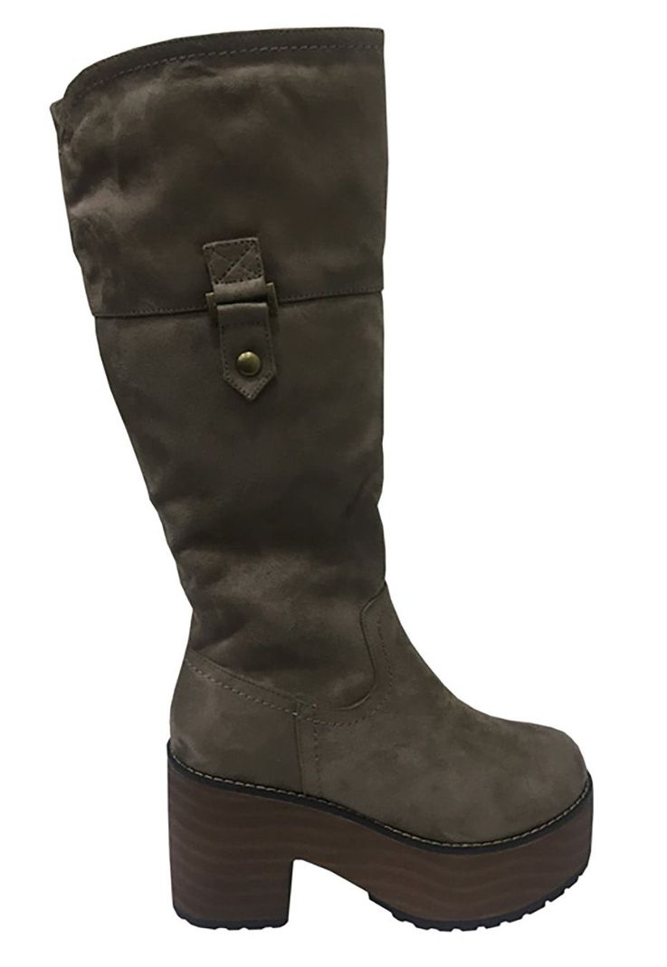 Bota Gamuza Ecológica ZAV32 Nude-0