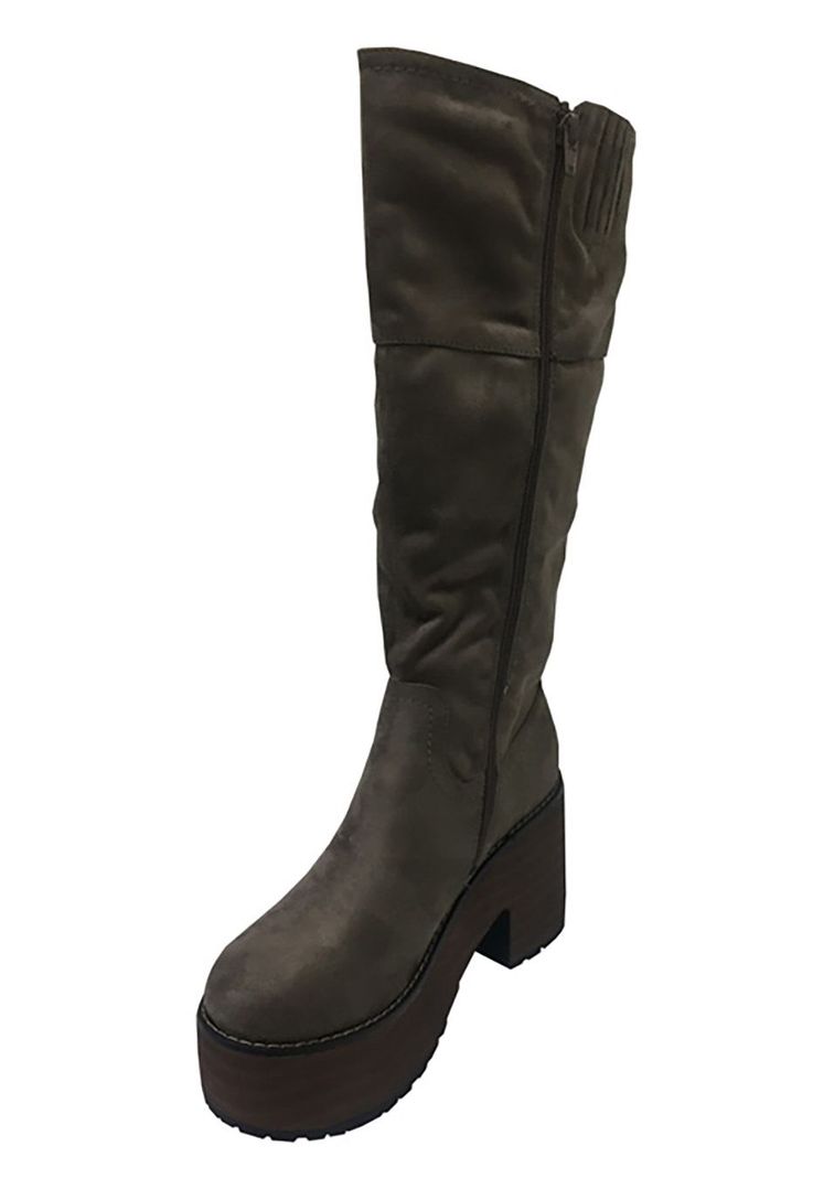 Bota Gamuza Ecológica ZAV32 Nude-3