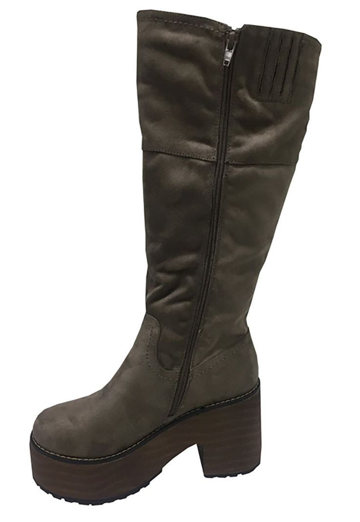 Bota Gamuza Ecológica ZAV32 Nude-4