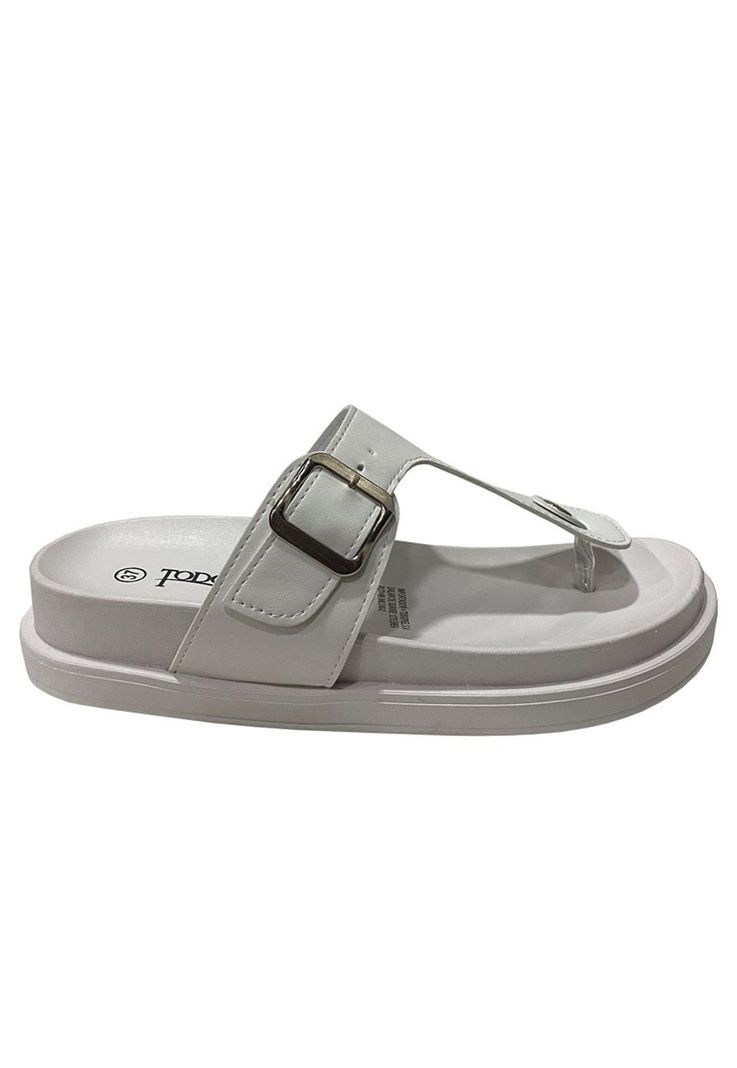 Sandalia Ecocuero ZAY90 Blanco