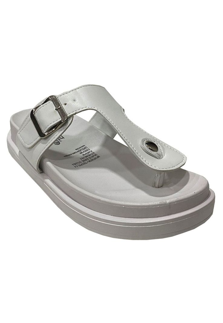 Sandalia Ecocuero ZAY90 Blanco-1