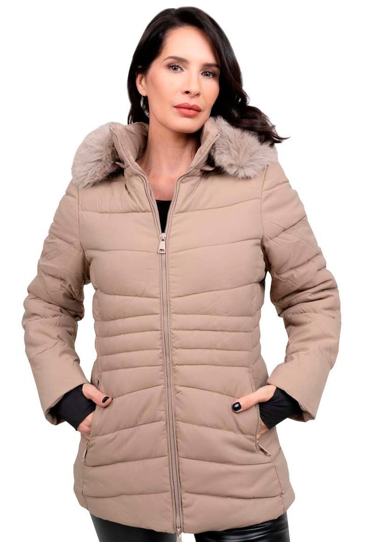Parka CHG58 Camel-0