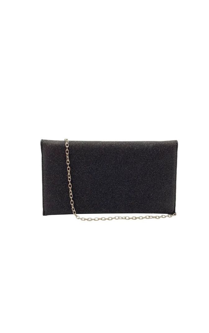 Cartera de fiesta Tela Negro CRX30-2