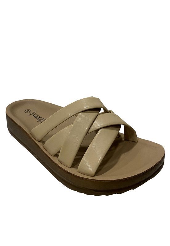Sandalia Ecocuero ZAZ41 Beige-1