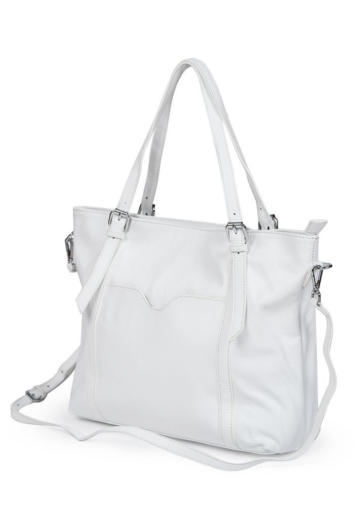 Cartera cuero CRU86 Blanco-1