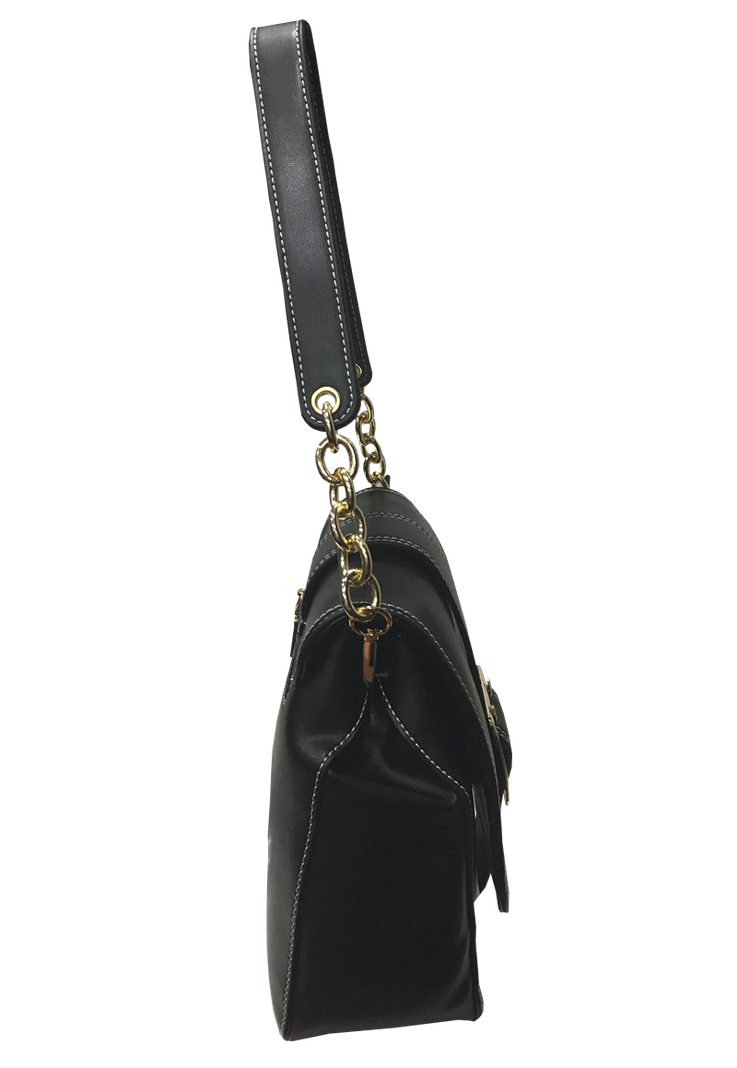Cartera Cuero Ecológico CRP28 Negro-1