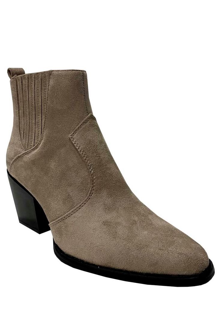 Botin Gamuza Ecológica ZAZ55 Beige-1