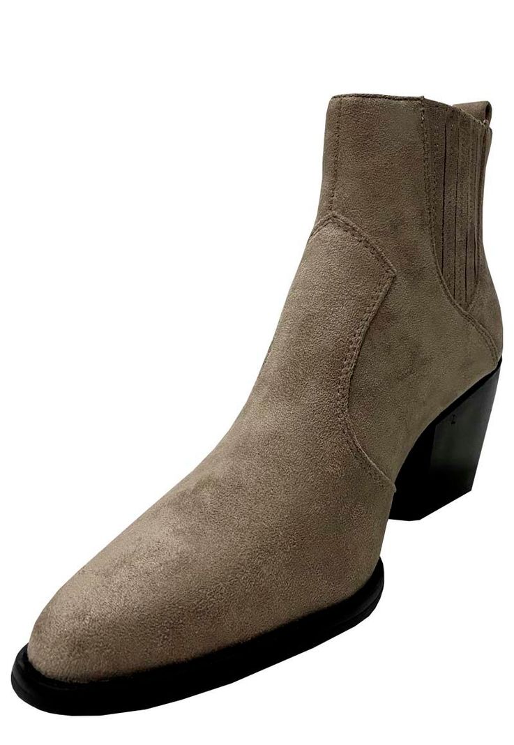 Botin Gamuza Ecológica ZAZ55 Beige-3