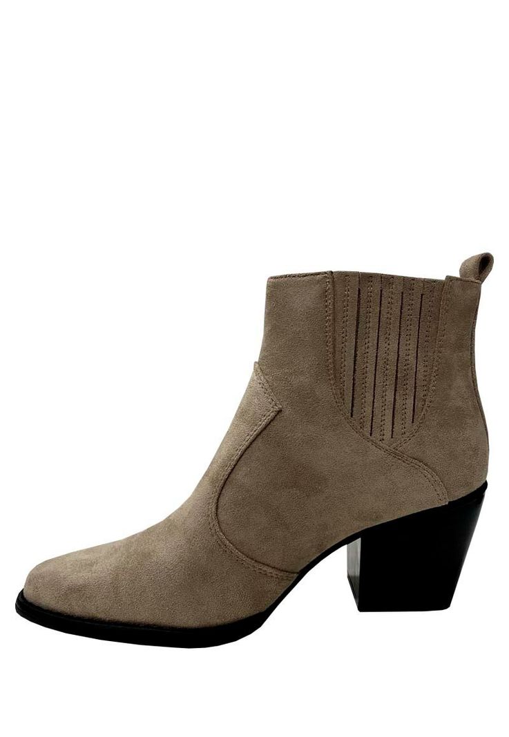 Botin Gamuza Ecológica ZAZ55 Beige-4