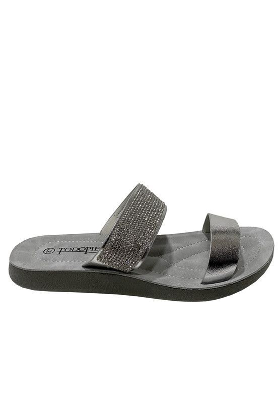 Sandalia Ecocuero ZAZ23 Plata