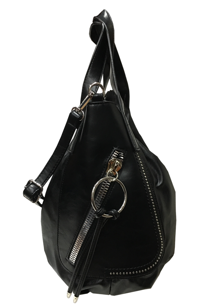 Cartera Cuero Ecológico CRR98 Negro-2