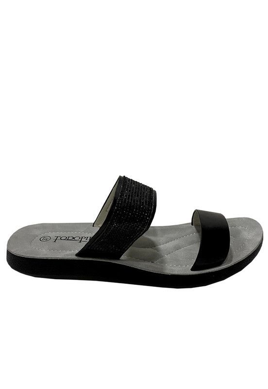 Sandalia Ecocuero ZAZ23 Negro