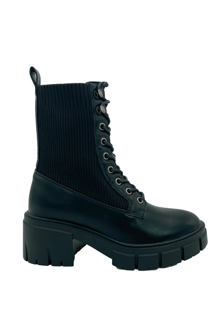 Botin ZAZ96 Ecocuero Negro Todopiel