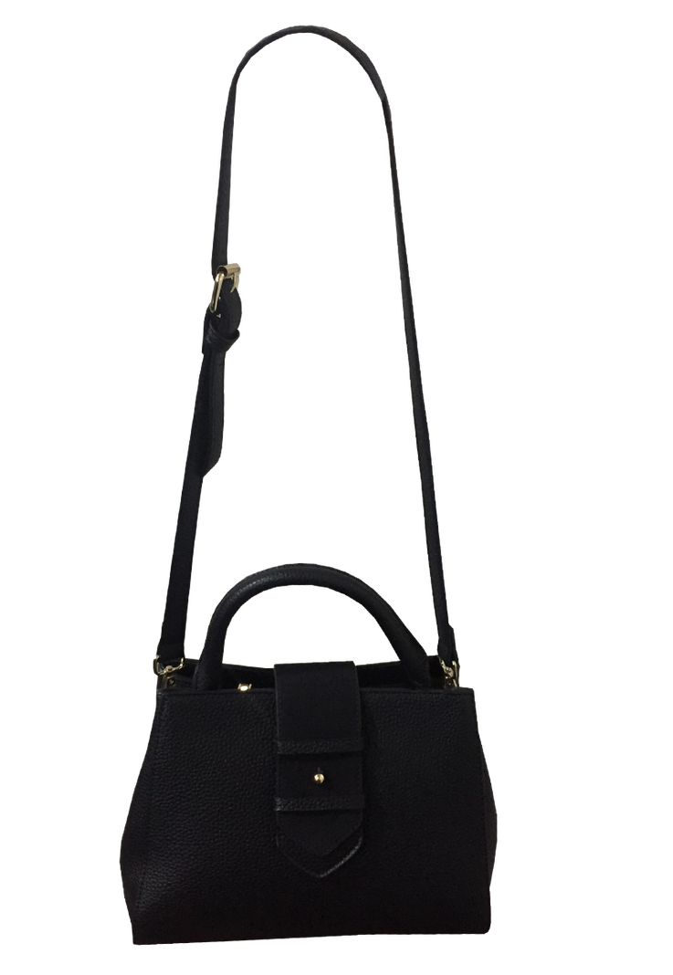 Cartera Cuero Ecológico CRO63 Negro-0