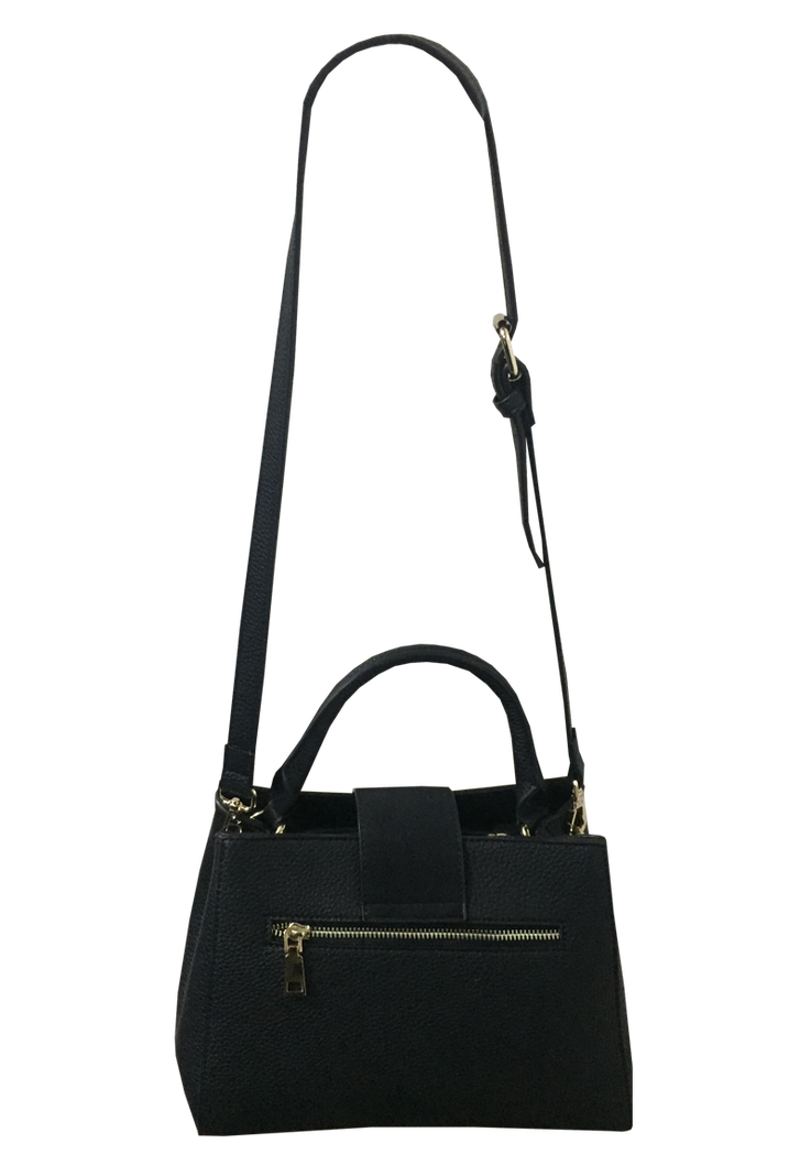 Cartera Cuero Ecológico CRO63 Negro-1