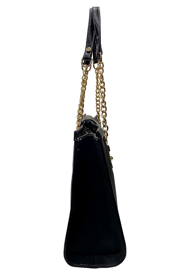 Cartera Cuero Ecológico CRO58 Negro-1