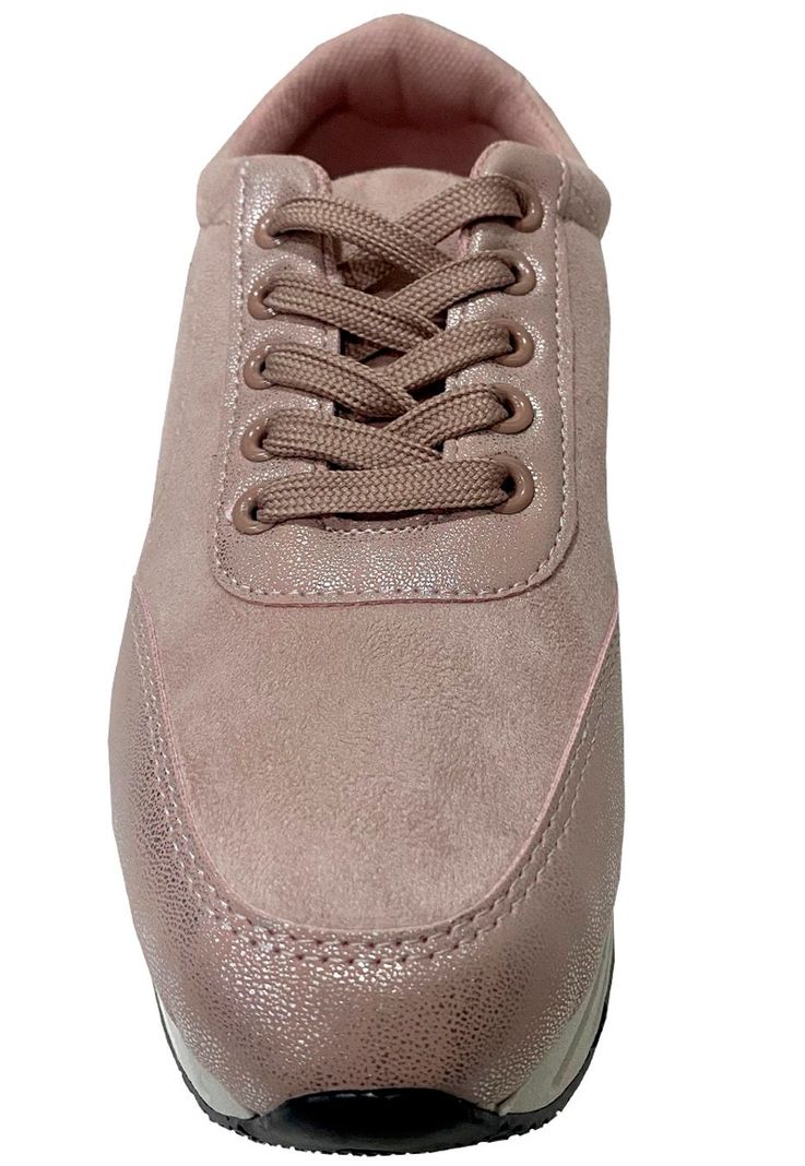 Zapatilla Gamuza Ecológica ZAY75 Rosa-2