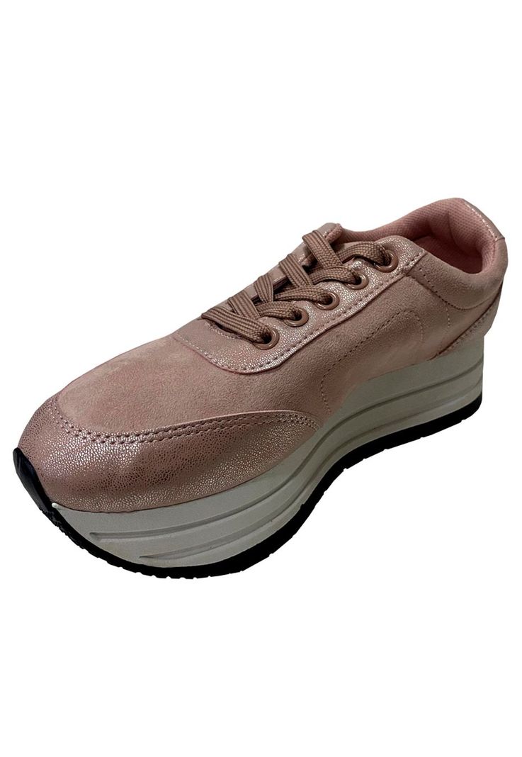 Zapatilla Gamuza Ecológica ZAY75 Rosa-3