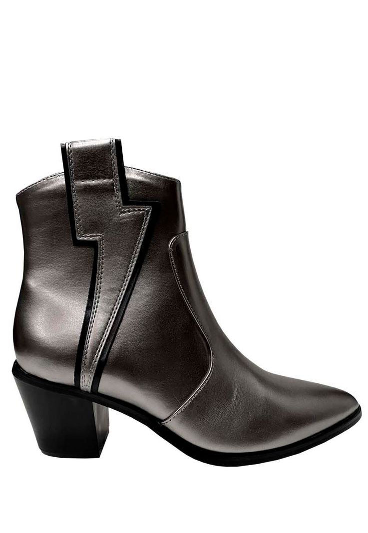Botin Ecocuero ZAZ58 Plata-0