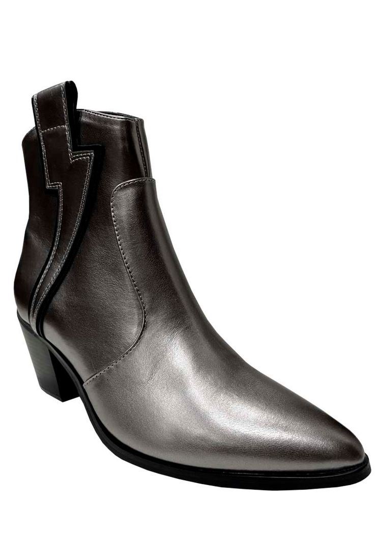 Botin Ecocuero ZAZ58 Plata-1