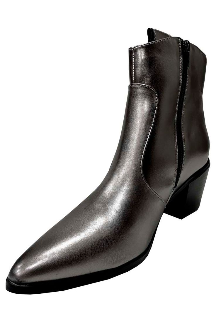Botin Ecocuero ZAZ58 Plata-3