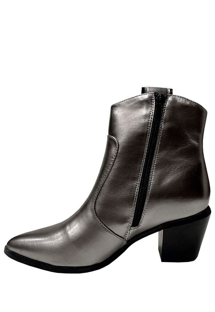 Botin Ecocuero ZAZ58 Plata-4