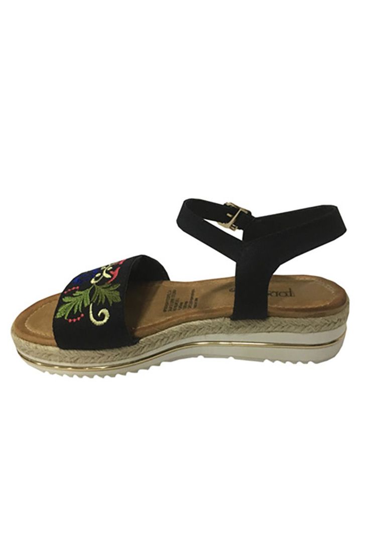 Sandalia Tela ZAV88 Negro-4