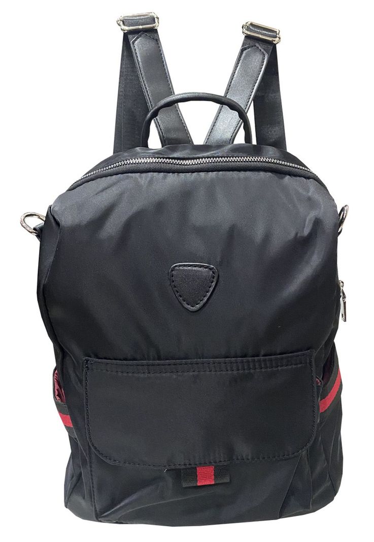 Mochila Cuero Ecológico CRU30 Negro-0