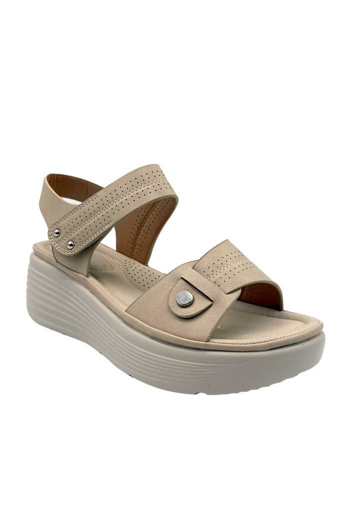 Sandalia Mujer Beige ZB027-1